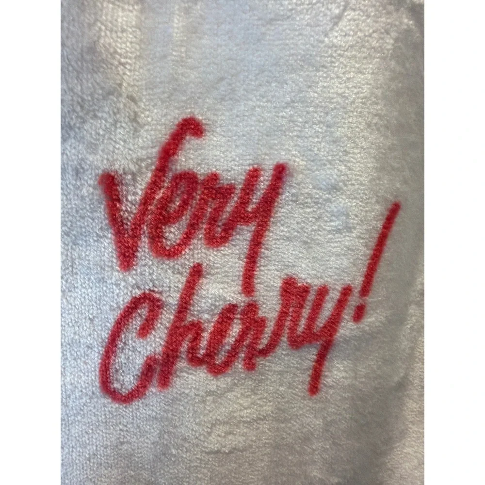 Cherry Coke Halloween Throw Blanket Vampire Lips & Cherries 60 x 70 💋🍒 NWT
